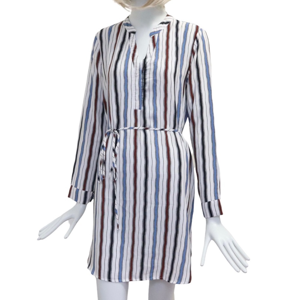 Striped long sleeve light Summer Dress